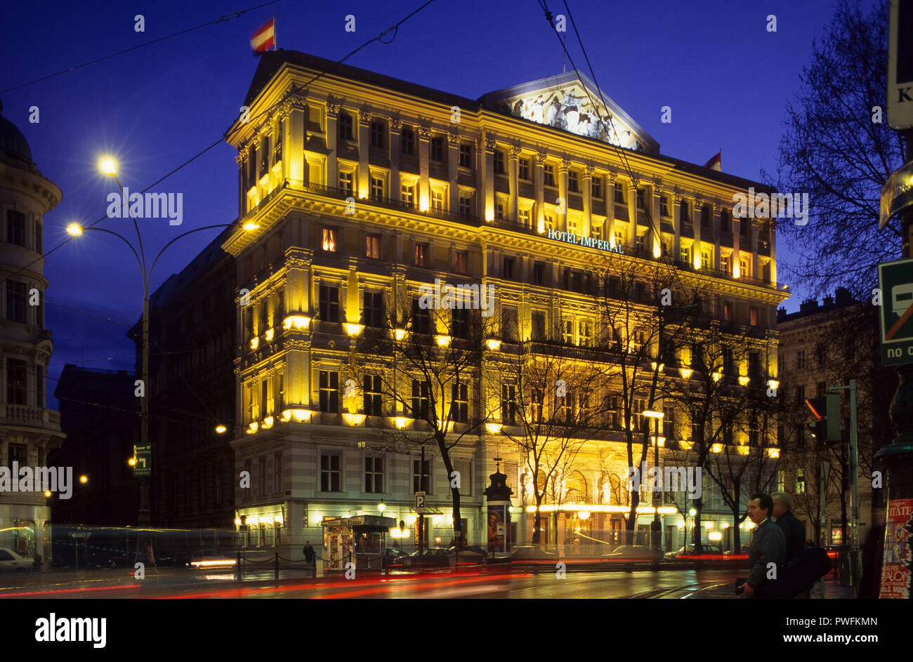Wien Hotel Imperial Stock Photo Alamy