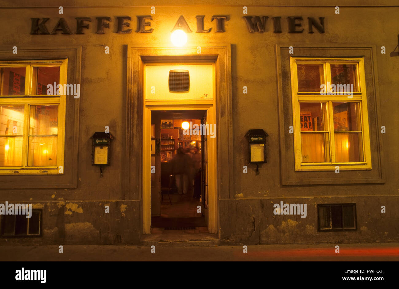 Wien, Kaffee Alt Wien Stock Photo - Alamy