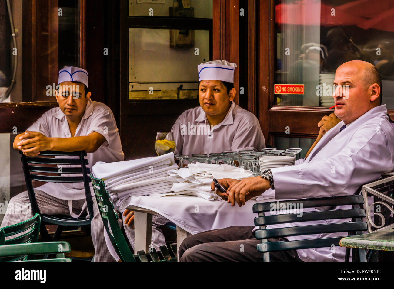 Restaurant Little Italy Mulberry Street Manhattan New York, New York