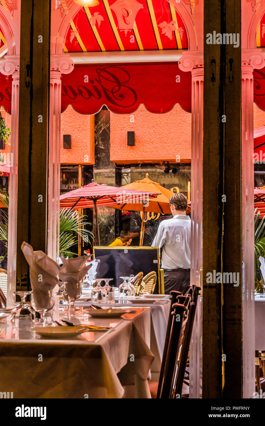 Restaurant Little Italy Mulberry Street Manhattan New York, New York