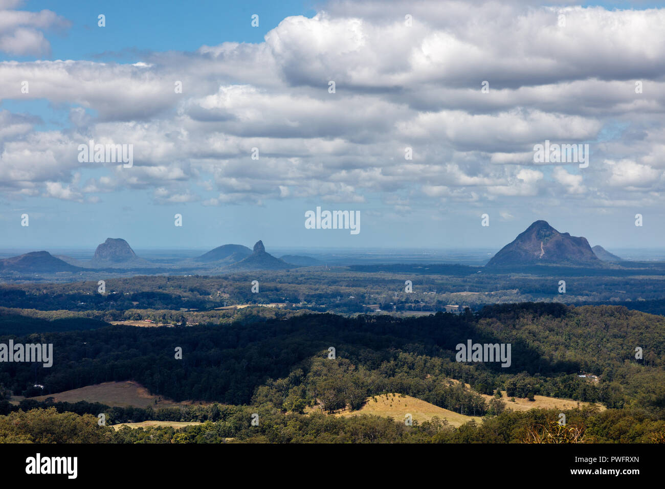 Glass house mountains national park hires stock photography and images