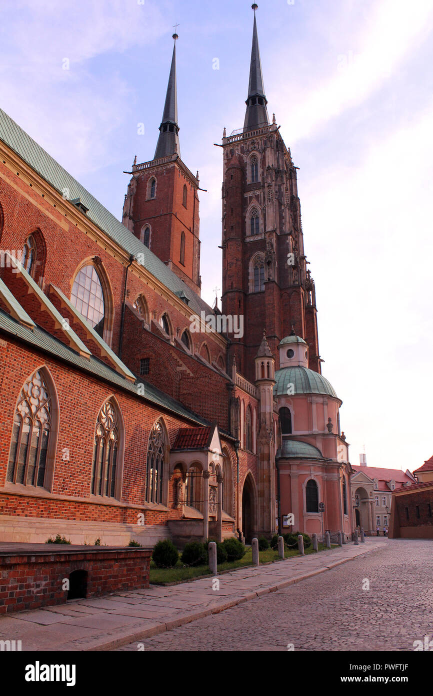 Saint john gothic cathedral wroclaw hi-res stock photography and images ...