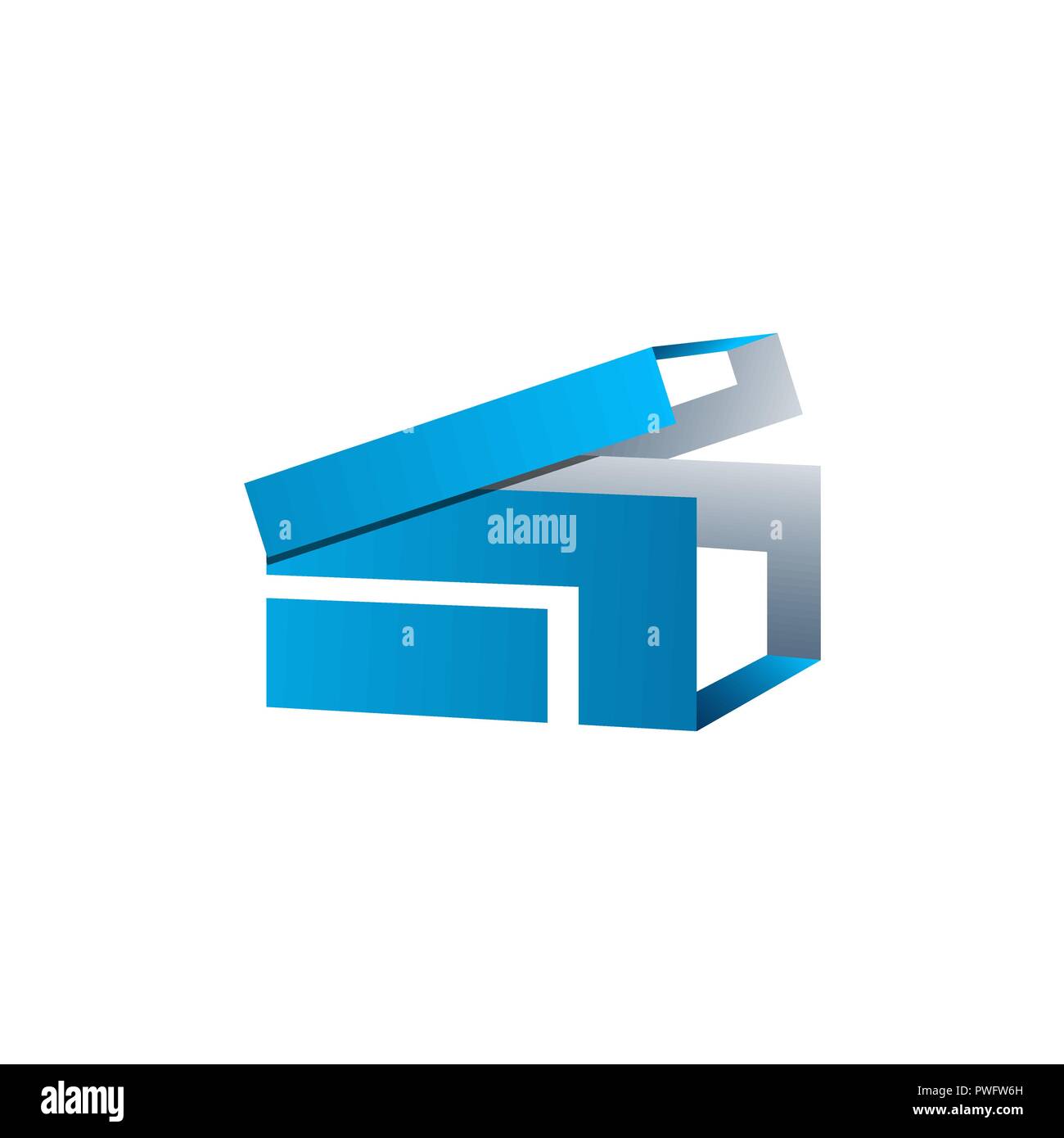 Creative Box abstract emblem, design concept, logo, logotype element ...