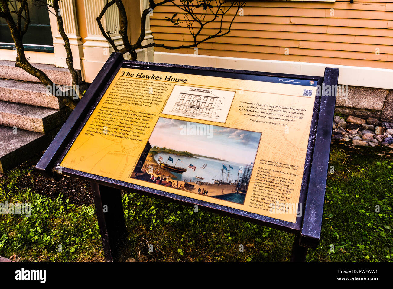 Hawkes House Salem Maritime National Historic Site Salem, Massachusetts