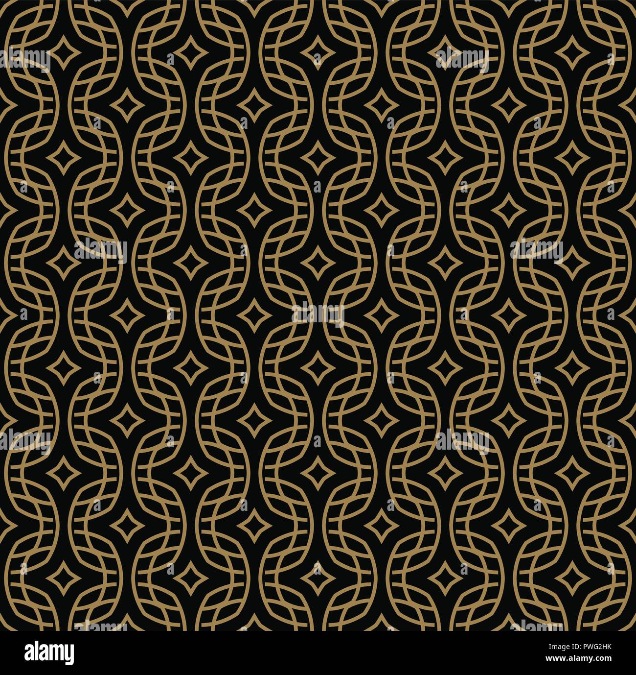 Modern Luxury stylish geometric textures with lines seamless patterns ...
