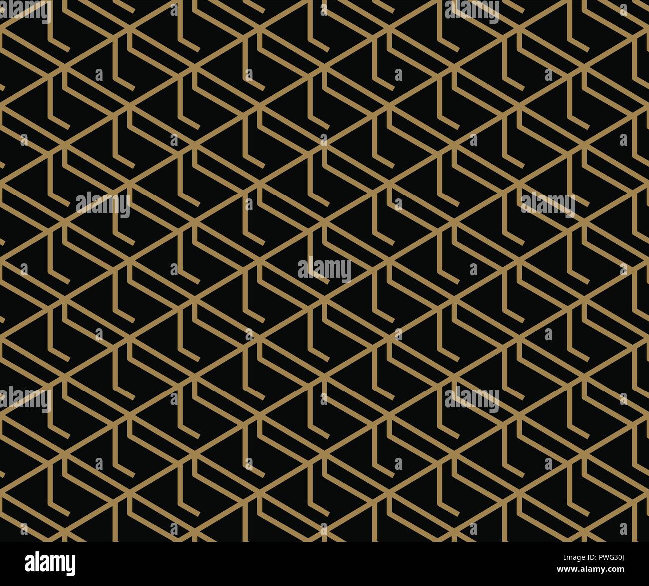 Modern Luxury stylish geometric textures with lines seamless patterns ...