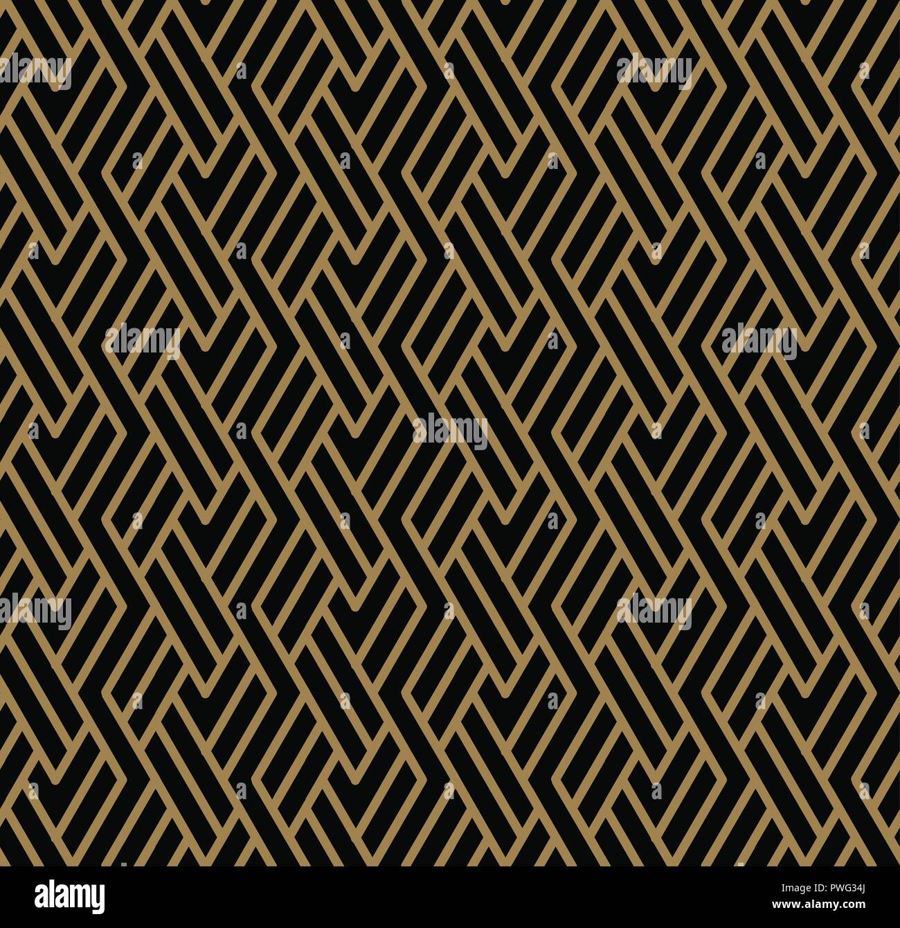 Modern Luxury stylish geometric textures with lines seamless patterns ...