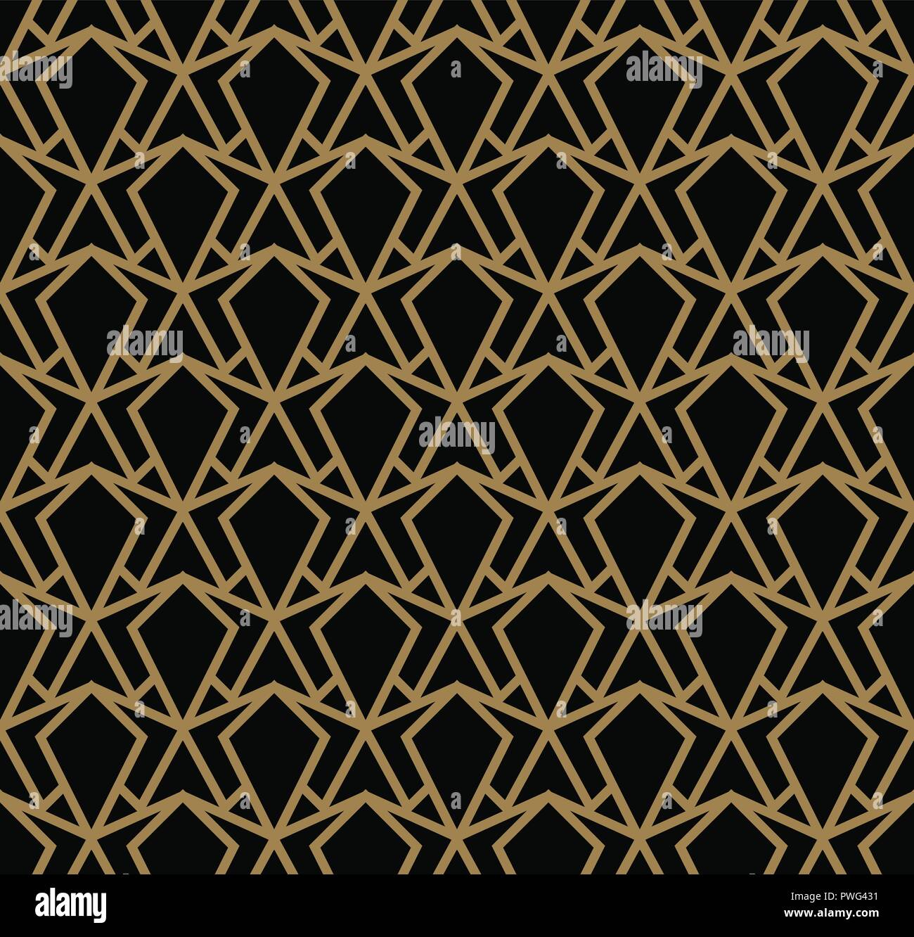 Modern Luxury stylish geometric textures with lines seamless patterns ...