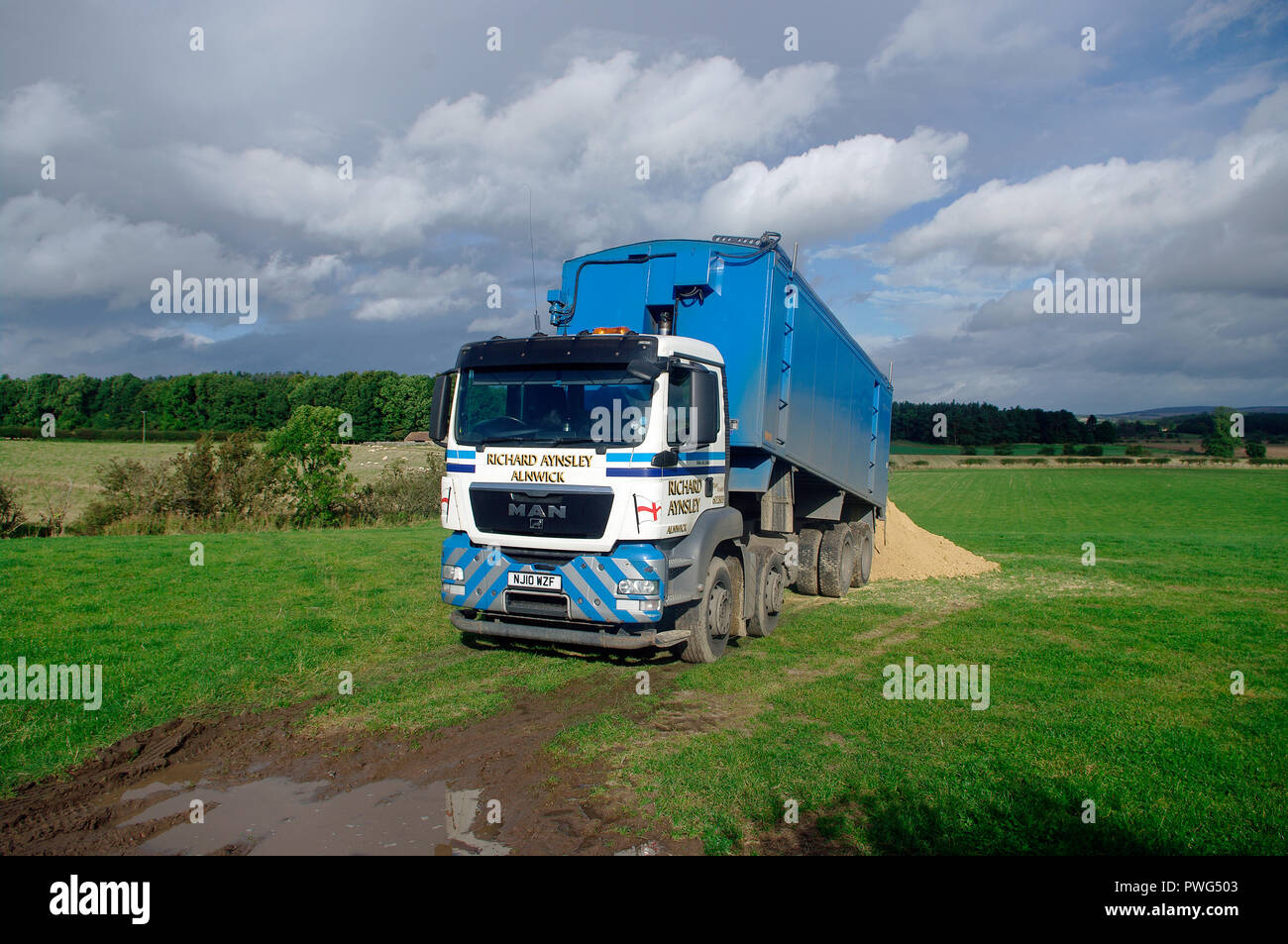MAN 165.32 truck Stock Photo