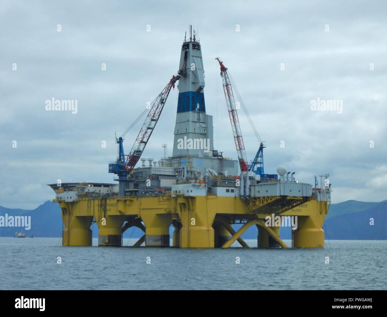 BSEE Approves Limited Drilling Activities in Arctic Waters Under Rigorous Safety Requirements Stock Photo