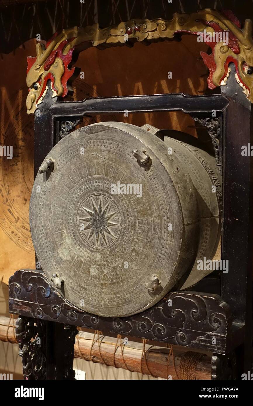 Bronze drum Stock Photo - Alamy