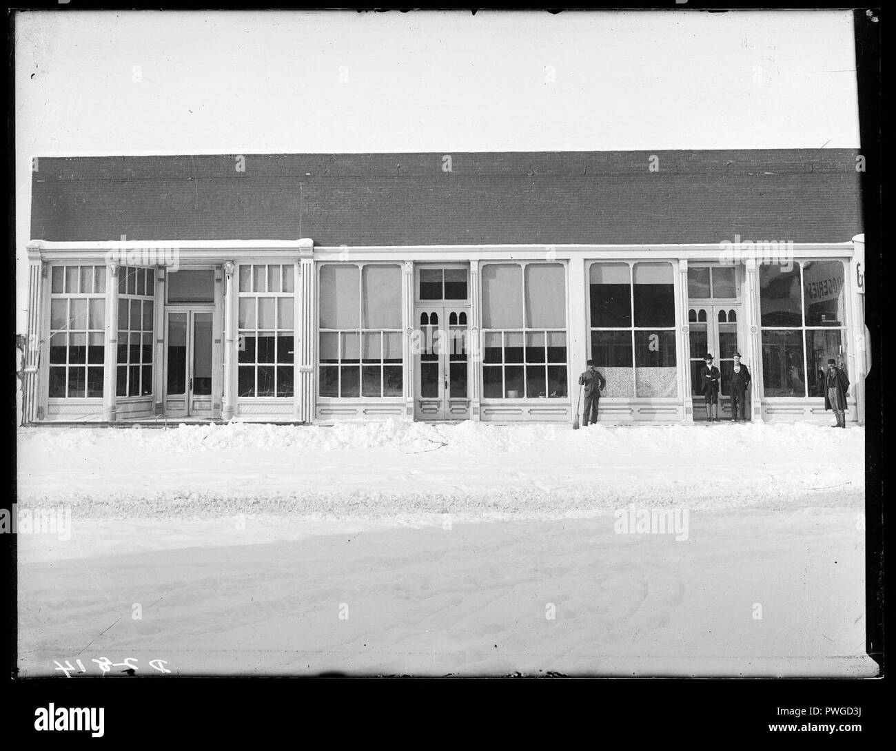 Broken Bow College 1890 Stock Photo Alamy