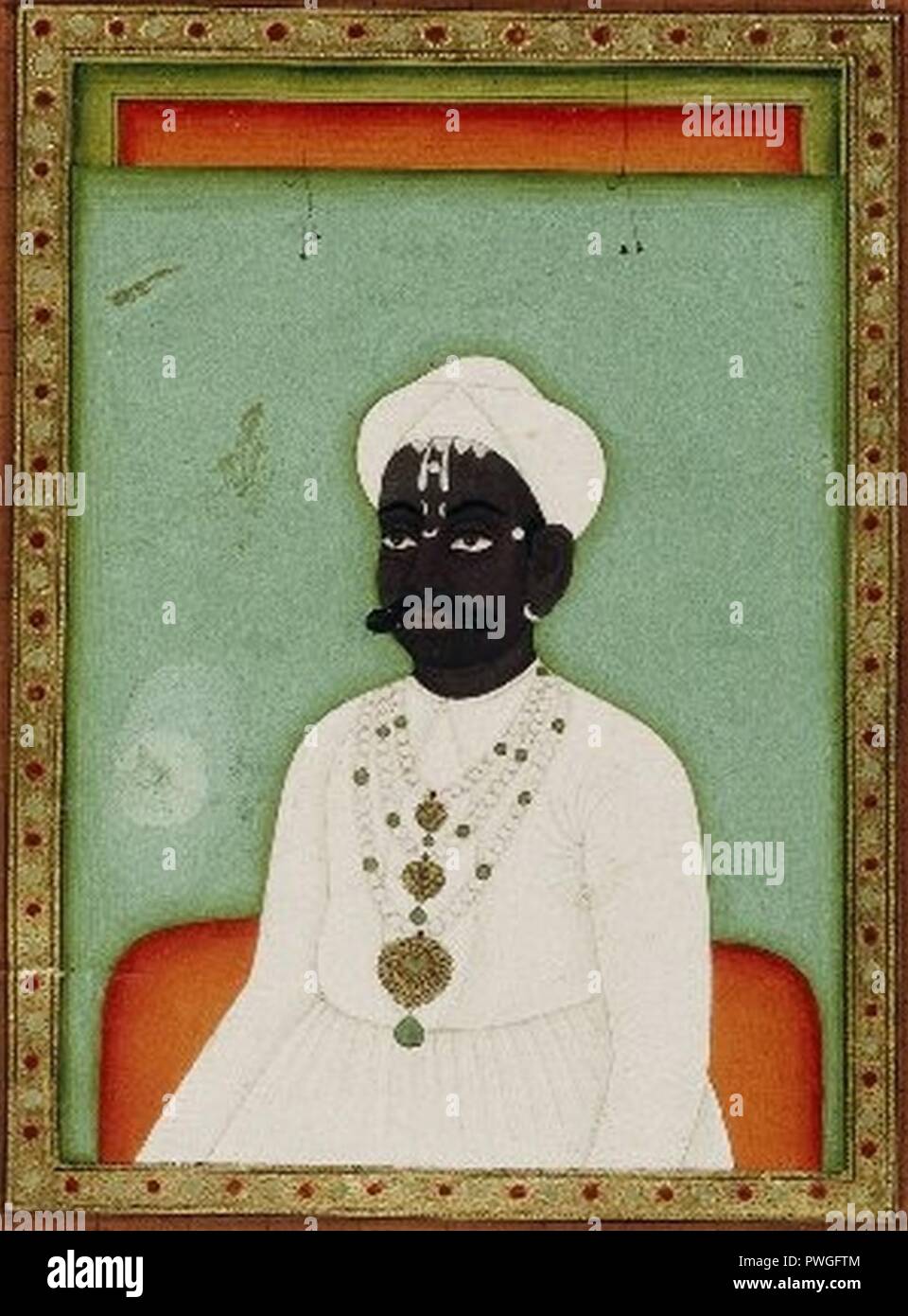 Raja Mahadji Sindhia. Stock Photo