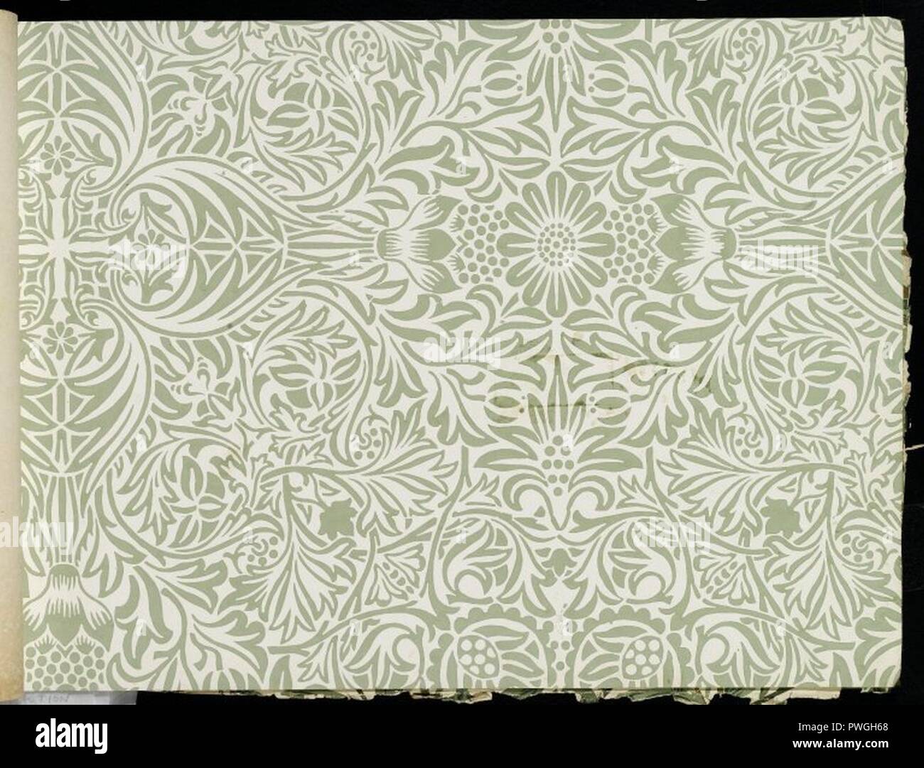 Wallpaper Sample Book 1 William Morris and Company page008 Stock