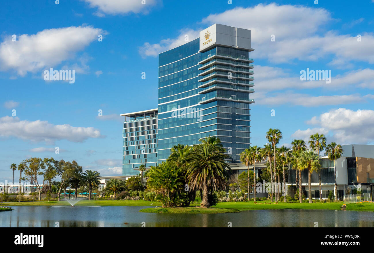 Crown Towers luxury hotel in Burswood Perth Western Australia Stock Photo Alamy