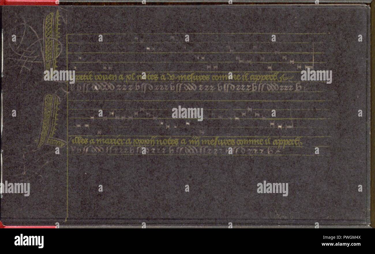 Bs Monoscript Archival manuscript page image hi-res stock photography and images - Alamy
