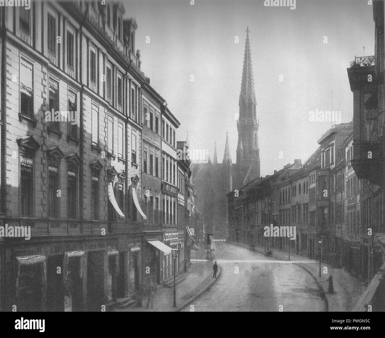 Brüderstraße 19. Jh Stock Photo Alamy