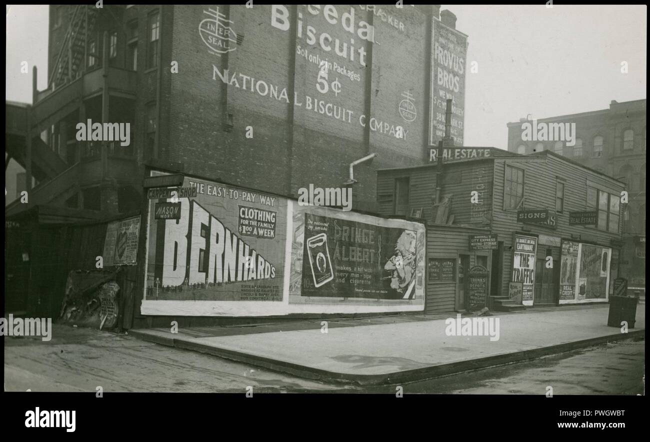 Buildings, North Clark Street, Chicago, Illinois Stock Photo Alamy