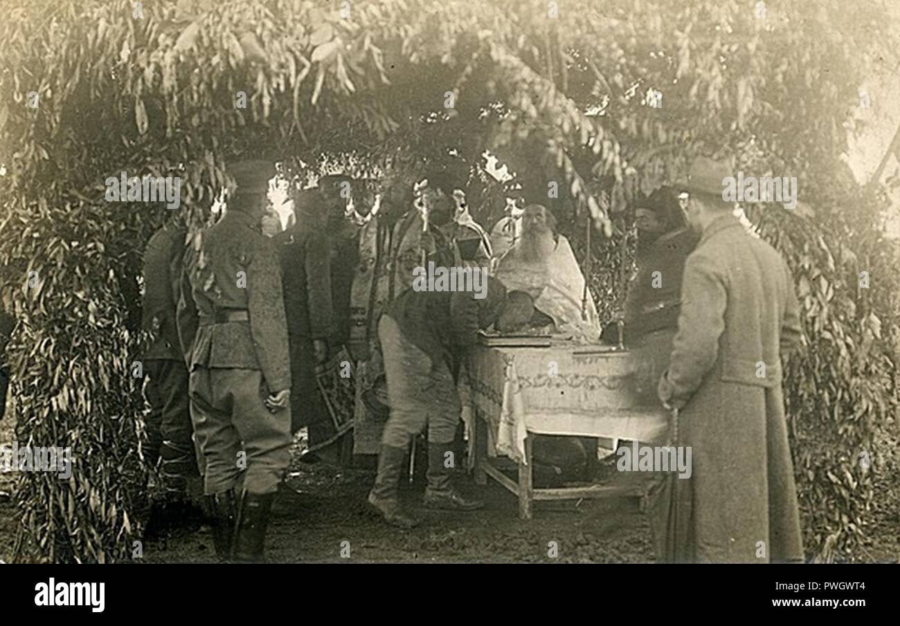 Bulgarian Soldiers from the Macedonian Regiment Taking an Oath before ...