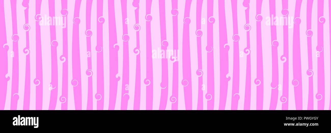 Pink stripes on a pink background. Stock Vector