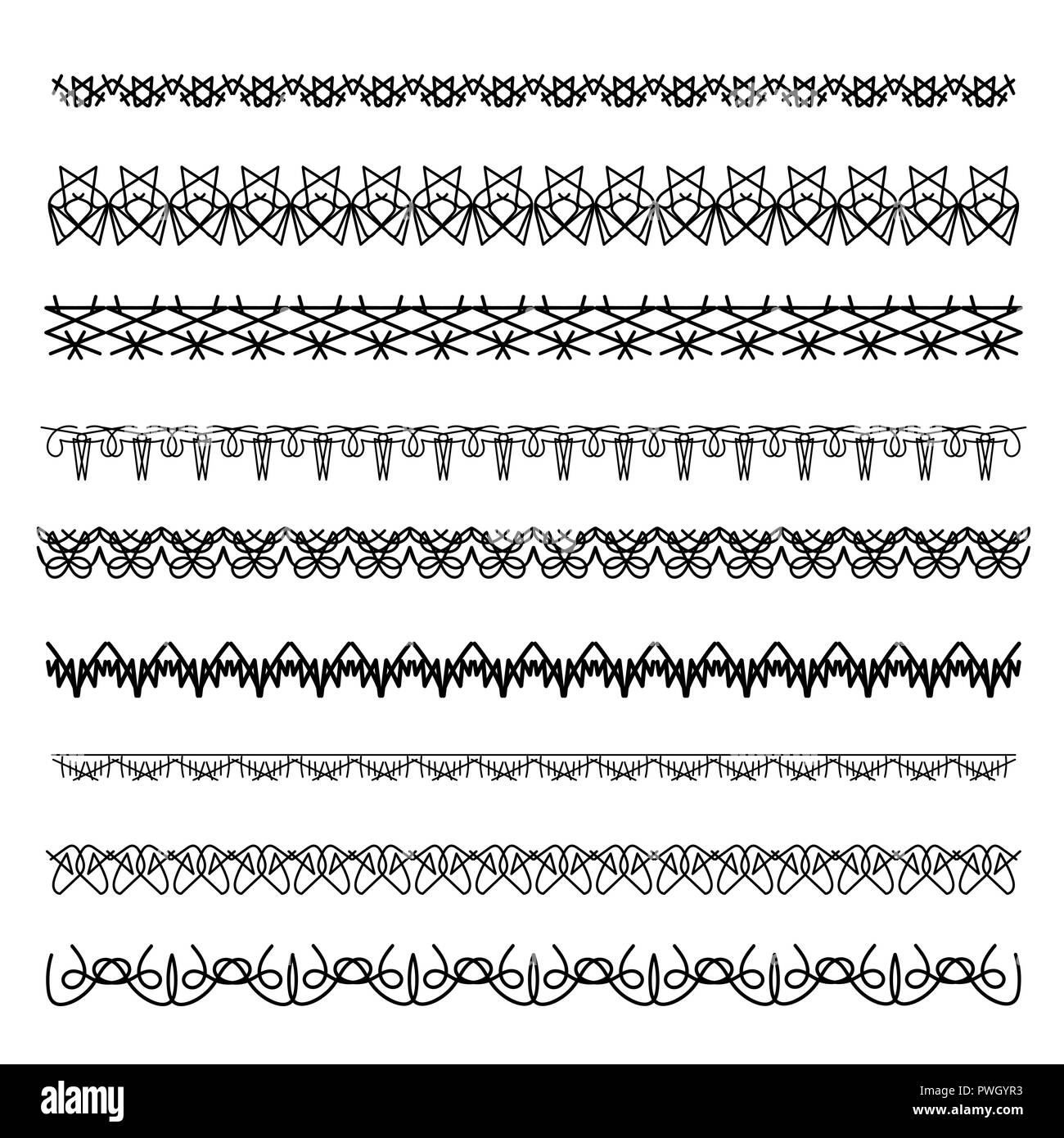 Patterned, decorative frame for decorating invitations, postcards and other printed products. Stock Vector