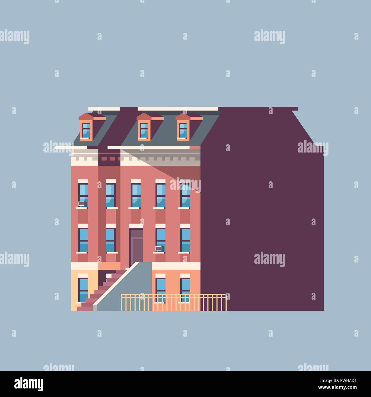 city building house urban real estate concept architecture design gray