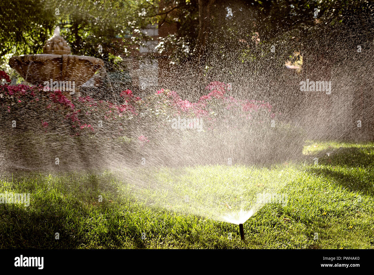 Automatic irrigation system hi-res stock photography and images - Alamy