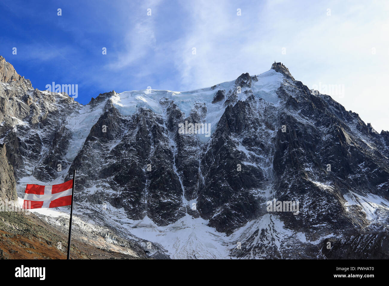 Chamonix Aiguille du Midi Mont Blanc Massif Alps France Photograph Picture