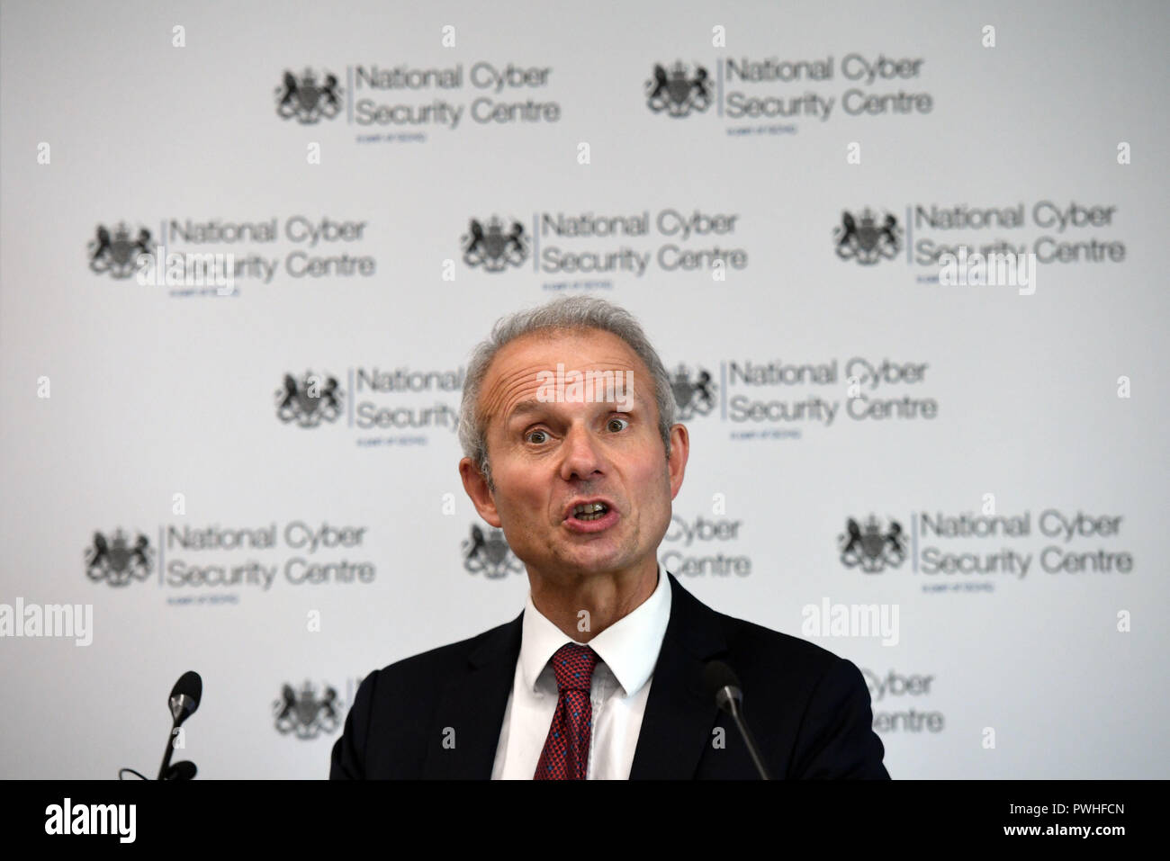 Cabinet Office minister David Lidington at the launch of the centre's second annual review in London. Stock Photo