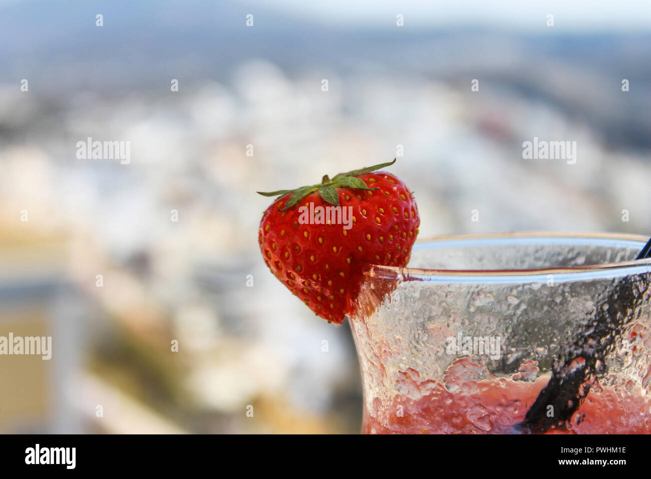 Healthy food drinks strawberry hi-res stock photography and images - Alamy