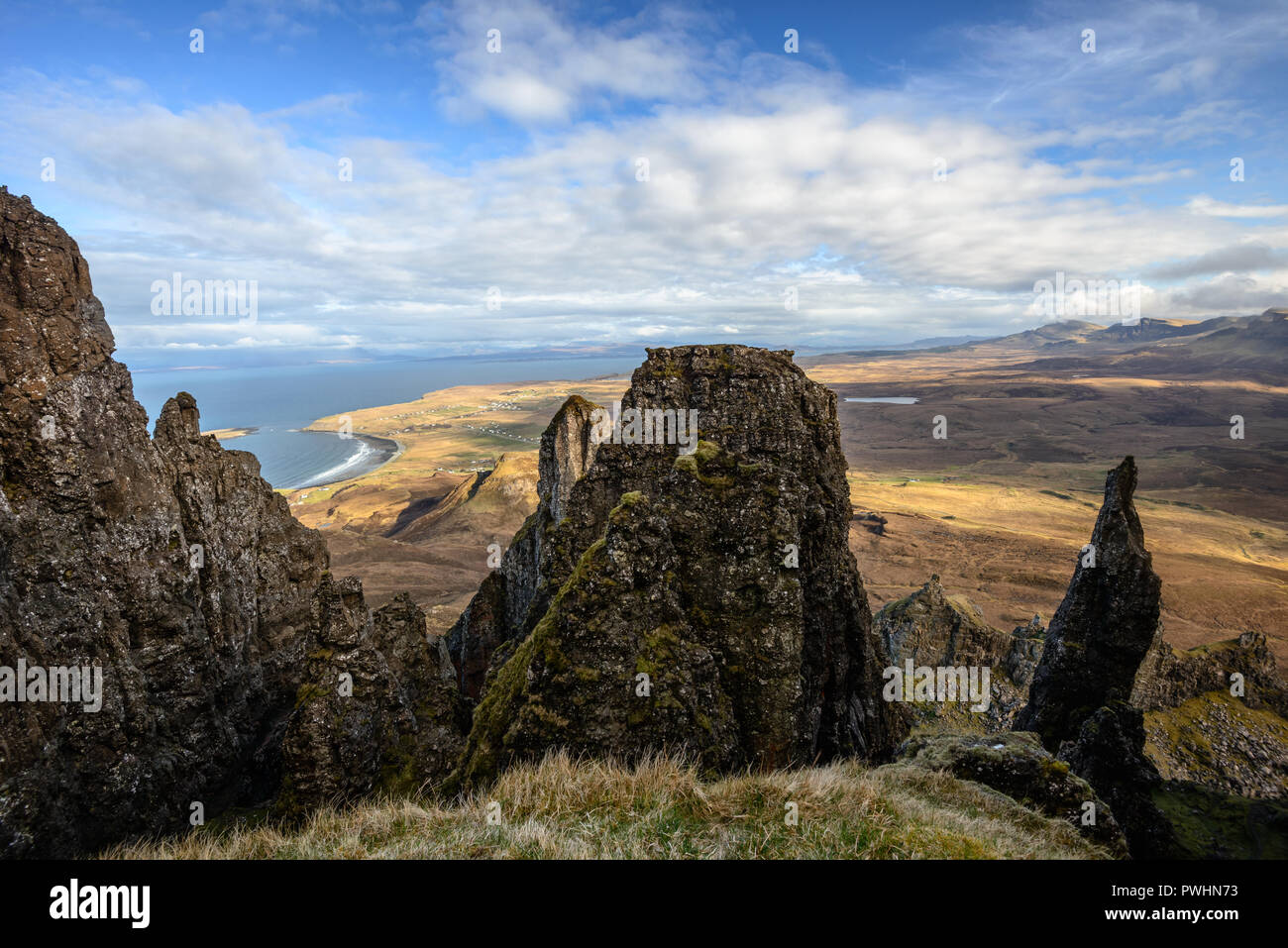 The Needle, the Quiraing, Trotternish Ridge, Isle of Skye, Scotland, Uk Stock Photo Alamy The Needle, the Quiraing, Trotternish Ridge, Isle of Skye, Scotland, Uk Stock Photo Alamy