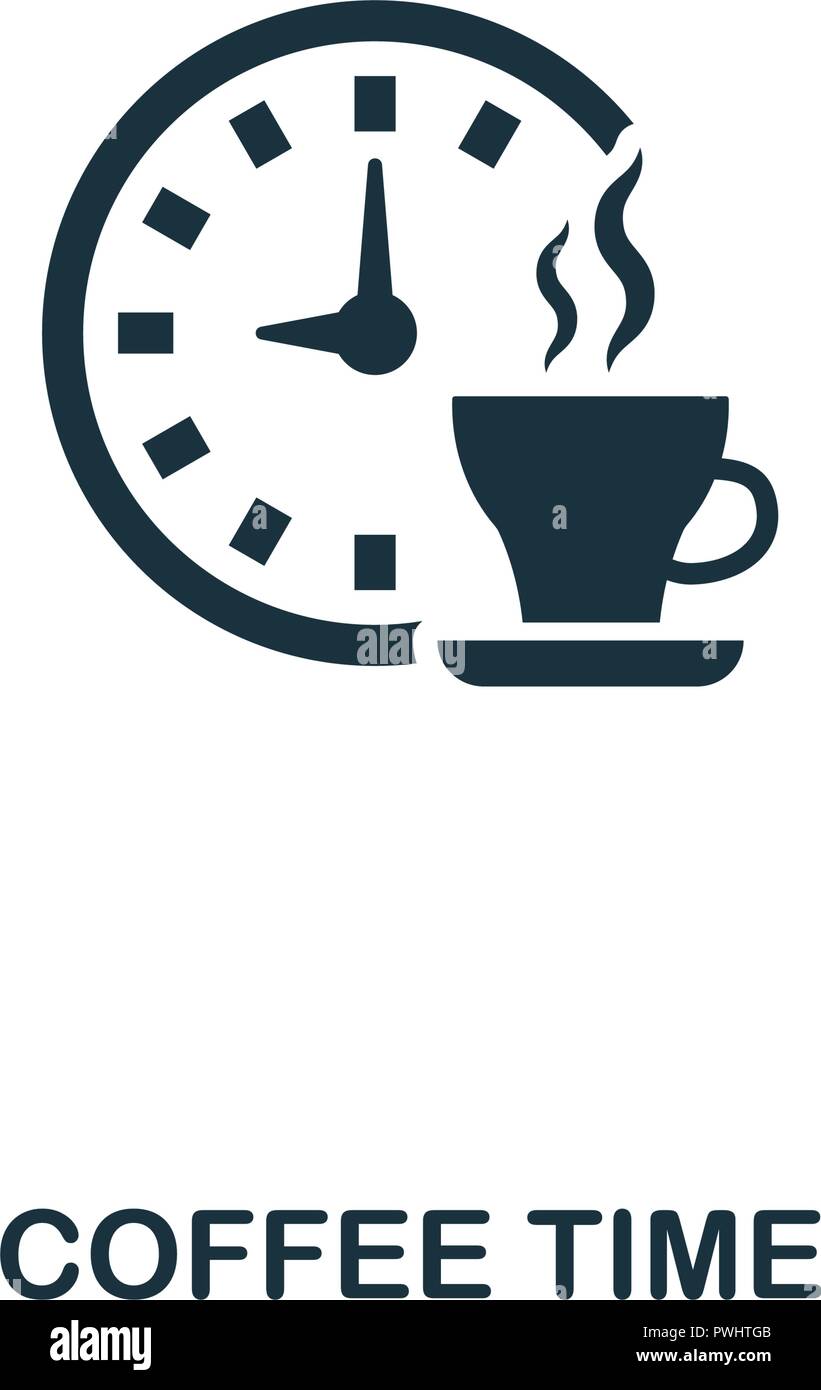 Coffee Time icon. Premium style design from coffe shop collection. UX