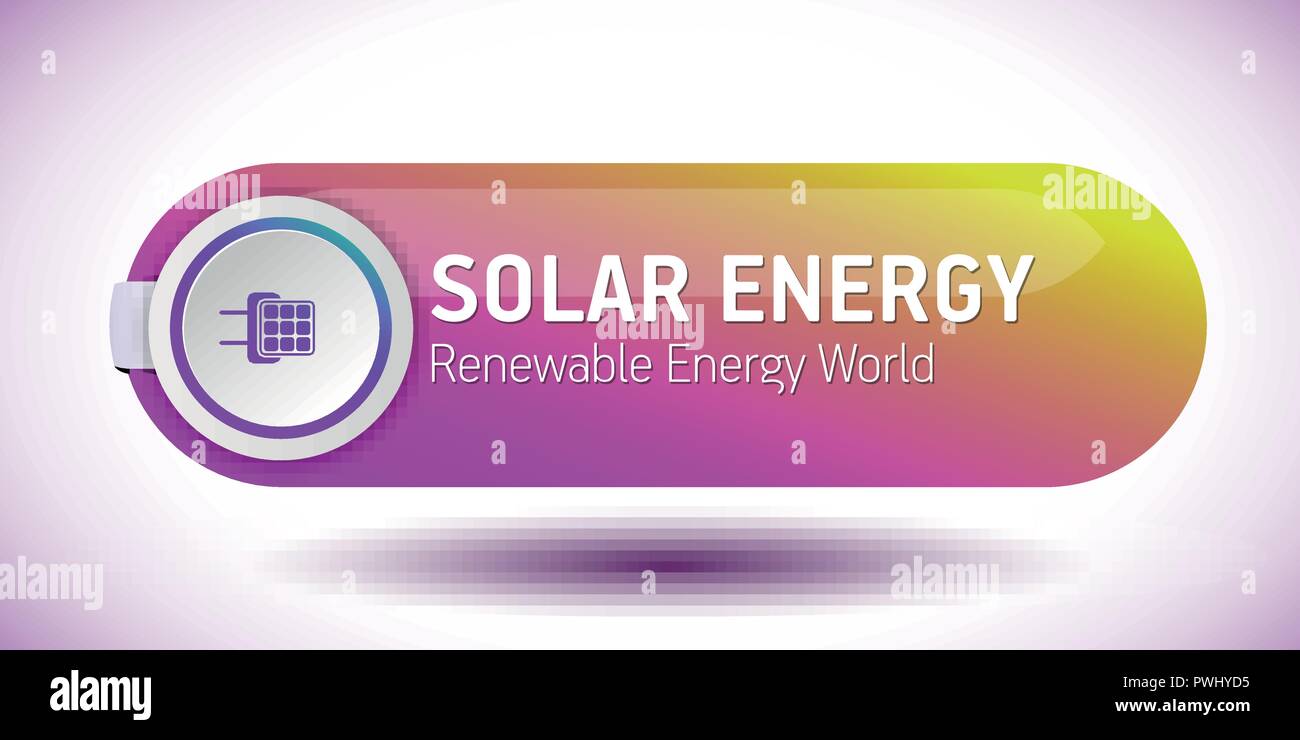 Solar Energy Stock Vector