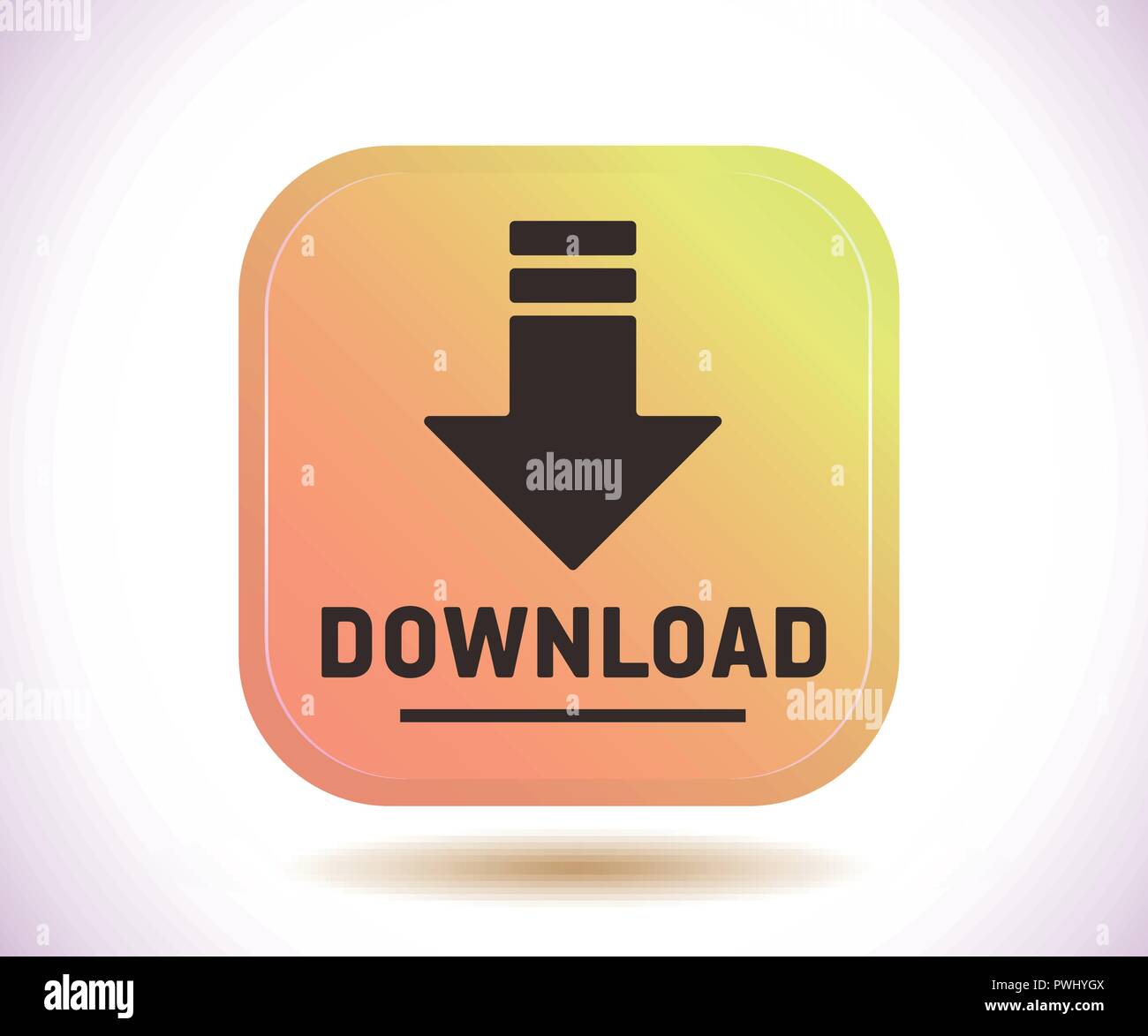 web buttuon Stock Vector