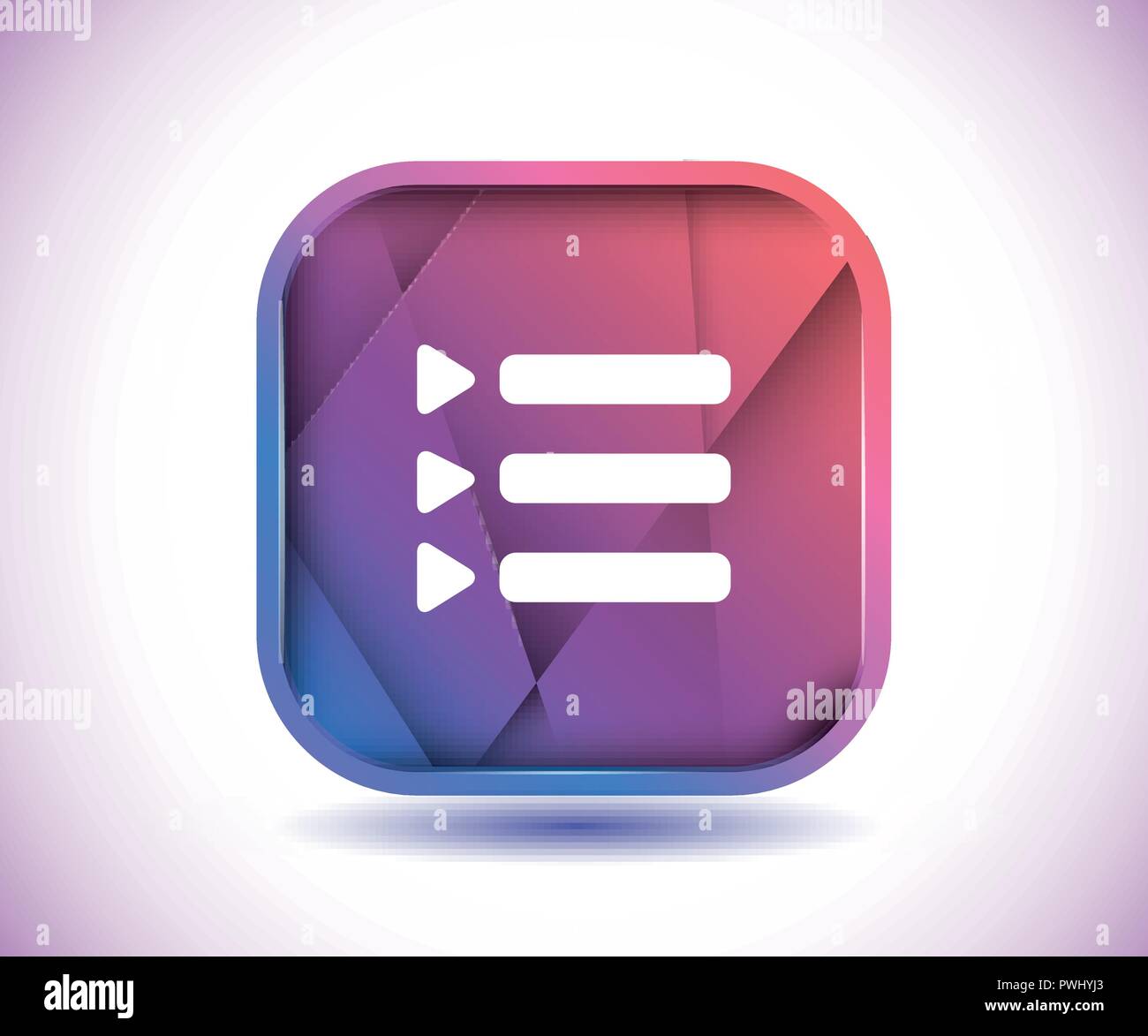 web page button Stock Vector