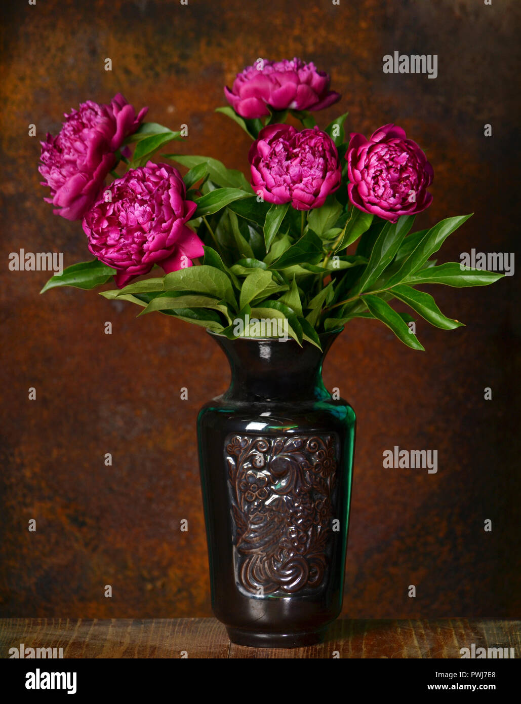 Purple peonies hi-res stock photography and images - Alamy