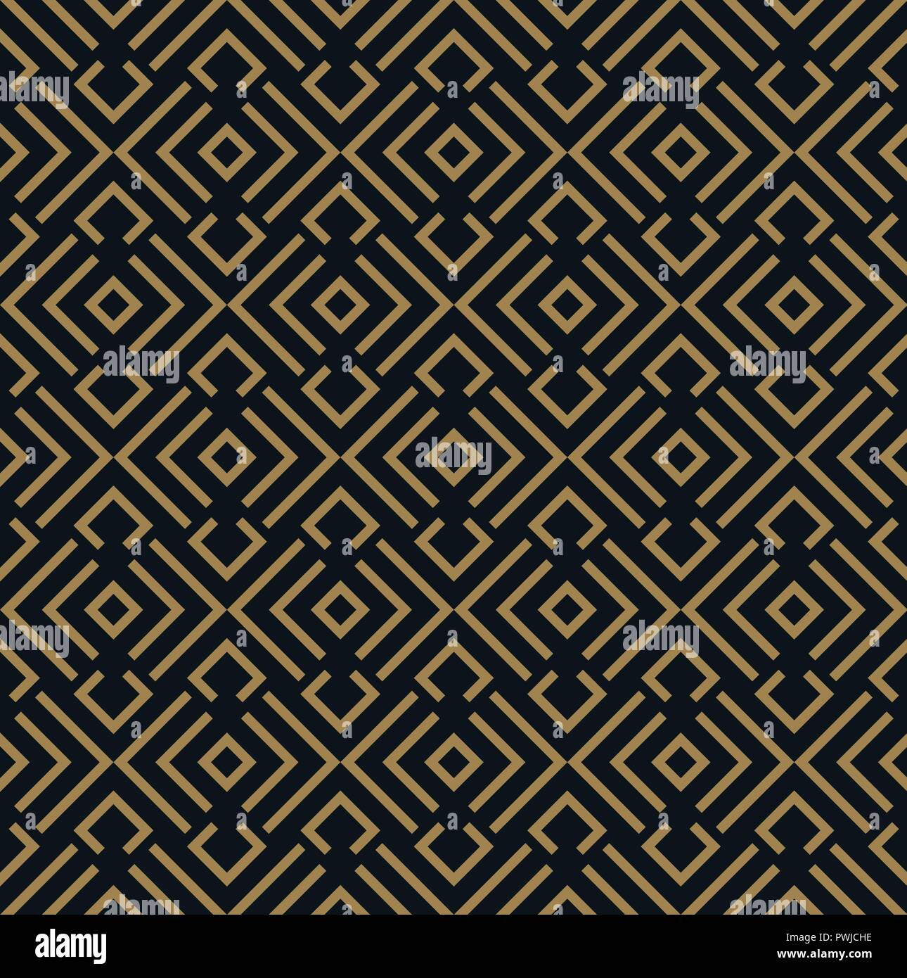 Vector seamless pattern. Geometric background with rhombus and nodes ...