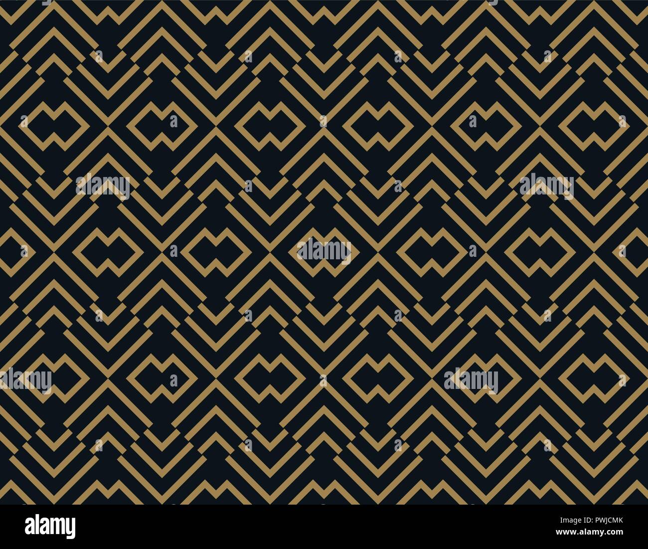 Vector seamless pattern. Geometric background with rhombus and nodes ...