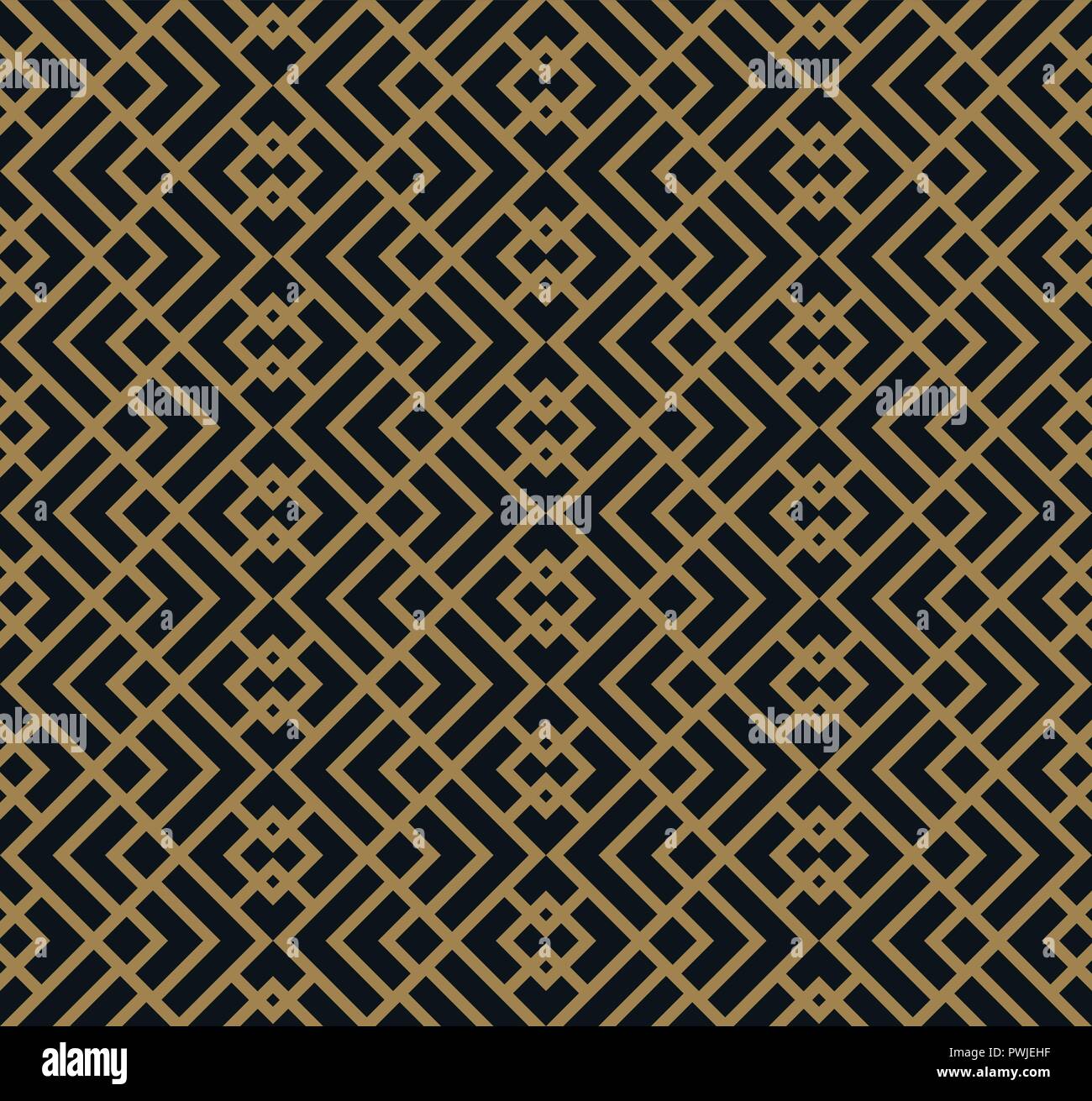 Vector seamless pattern. Geometric background with rhombus and nodes ...