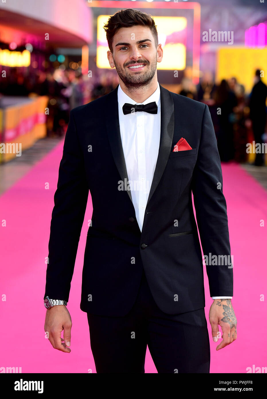 Adam Collard attending the ITV Palooza held at the Royal Festival Hall, Southbank Centre, London. Stock Photo