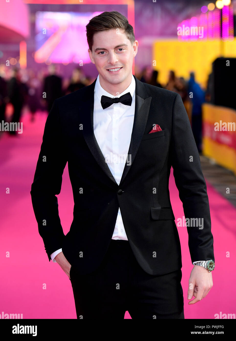 Alex George attending the ITV Palooza held at the Royal Festival Hall ...