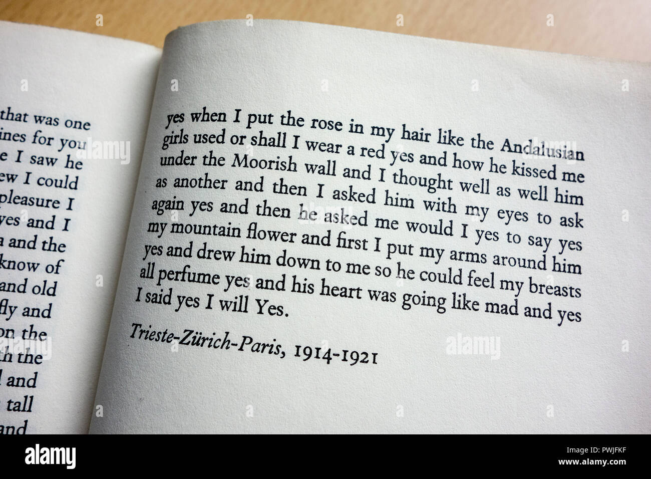 Mollys soliloquy hires stock photography and images Alamy