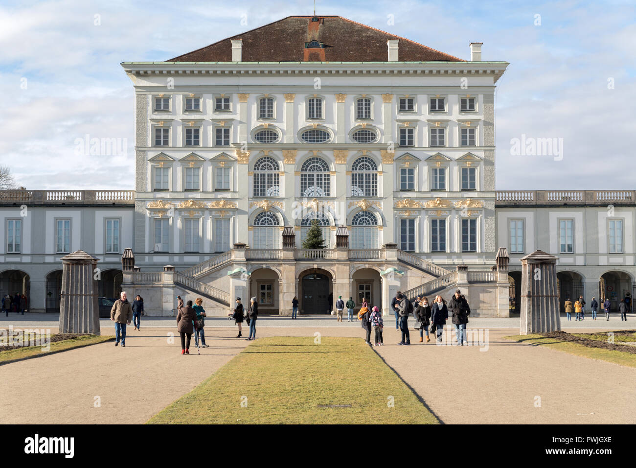 Nymphenburg Palace, Munich, Germany Stock Photo