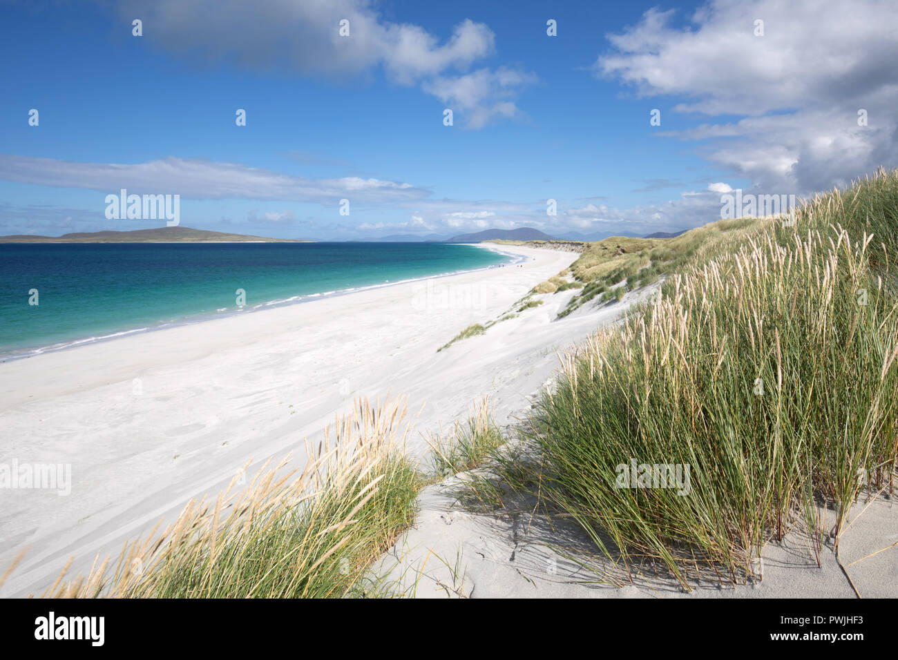 Isle of Berneray, North Uist, Outer Hebrides, Scotland, UK Stock Photo