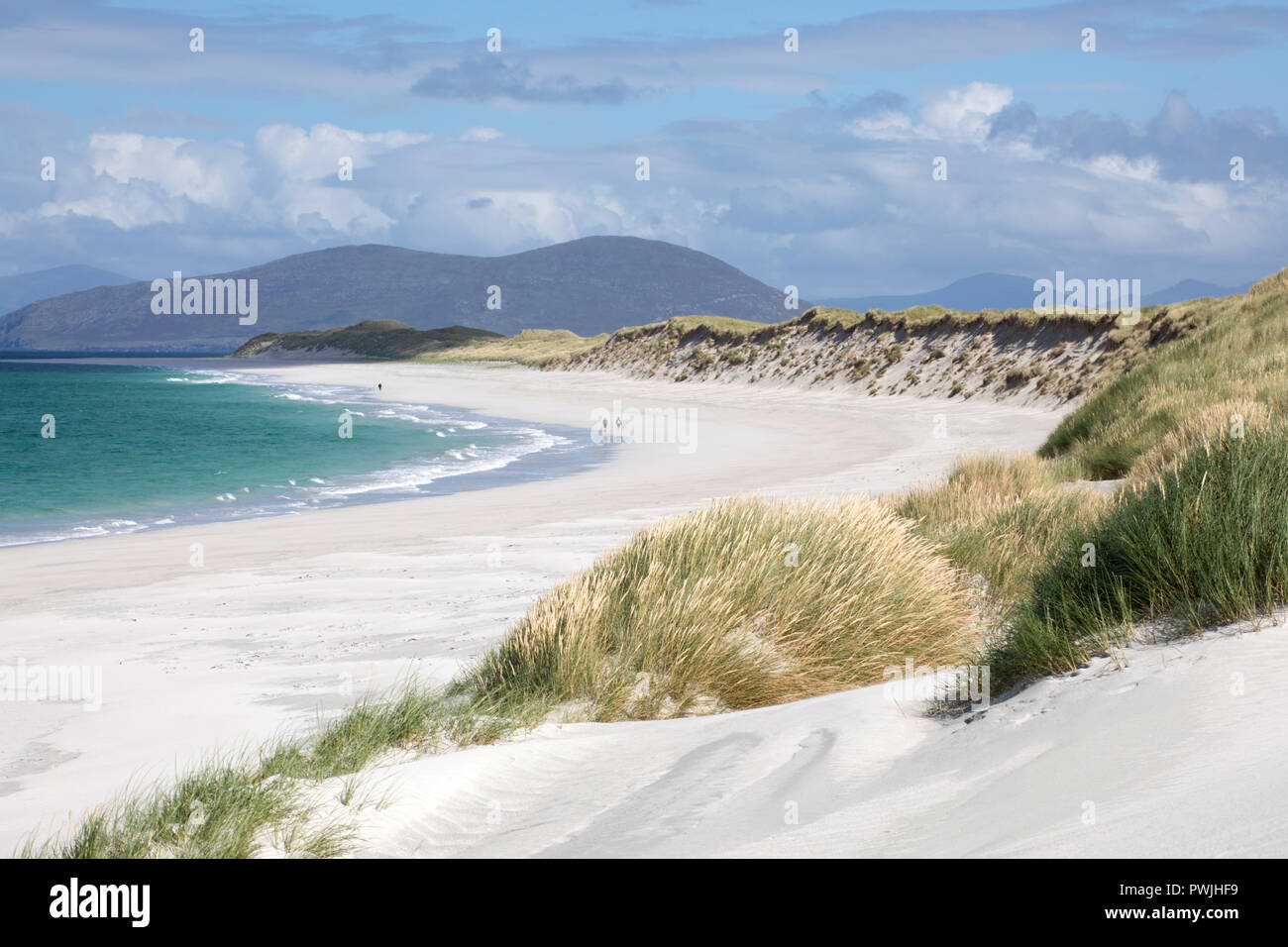 Isle of Berneray, North Uist, Outer Hebrides, Scotland, UK Stock Photo