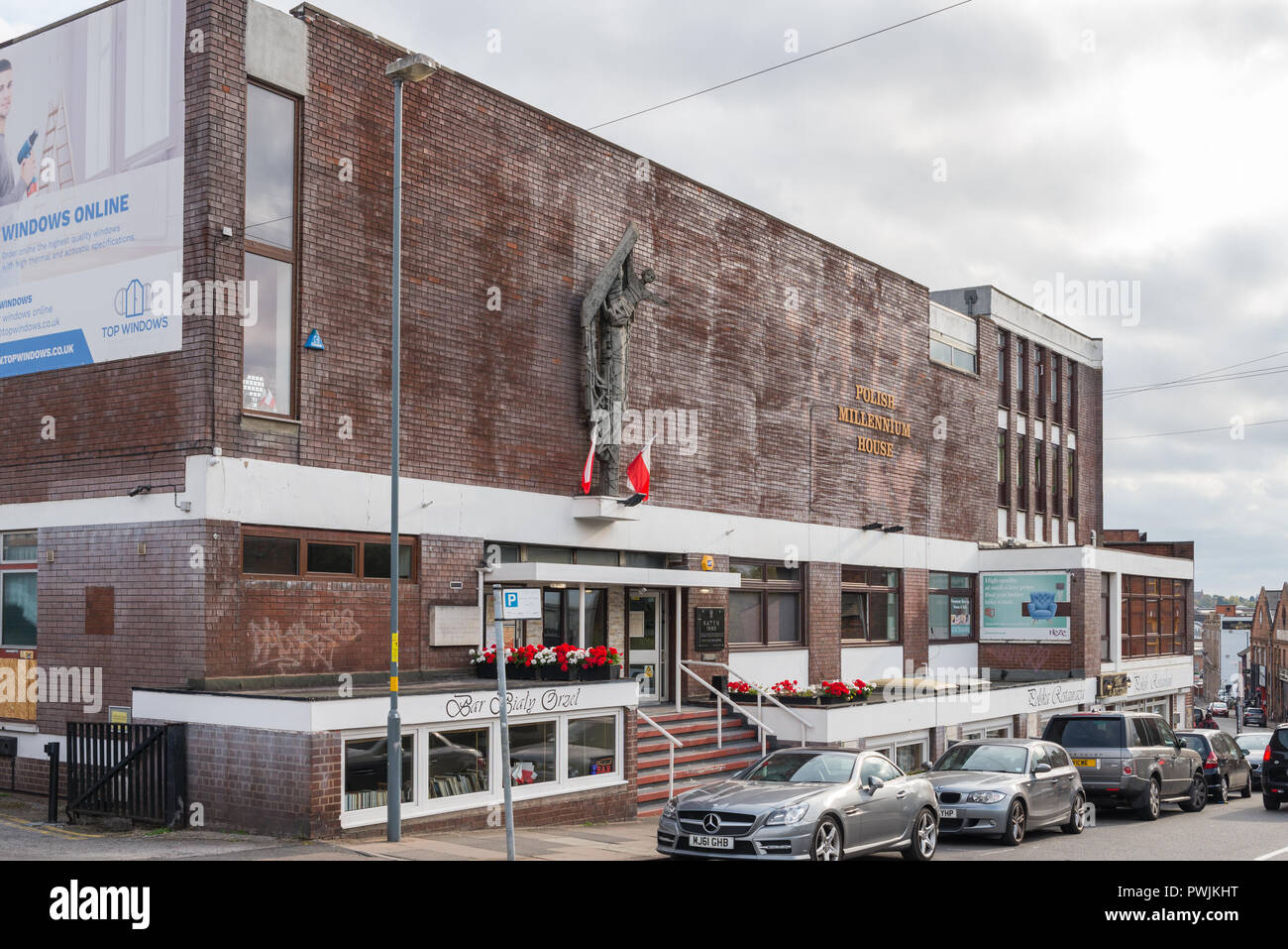 The Polish Millennium House in Bordesley Street, Digbeth, Birmingham