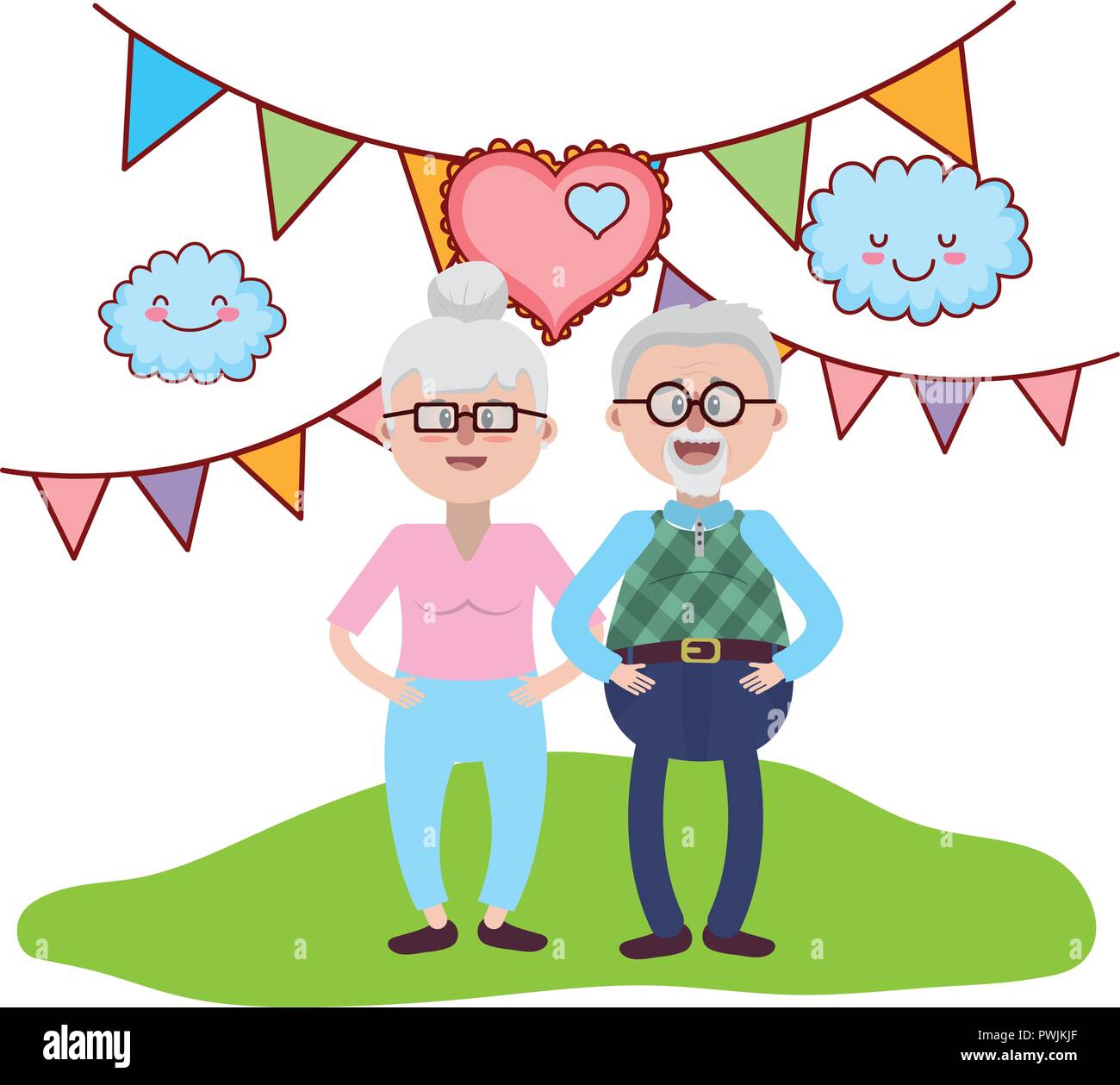 cute-old-couple-cartoon
