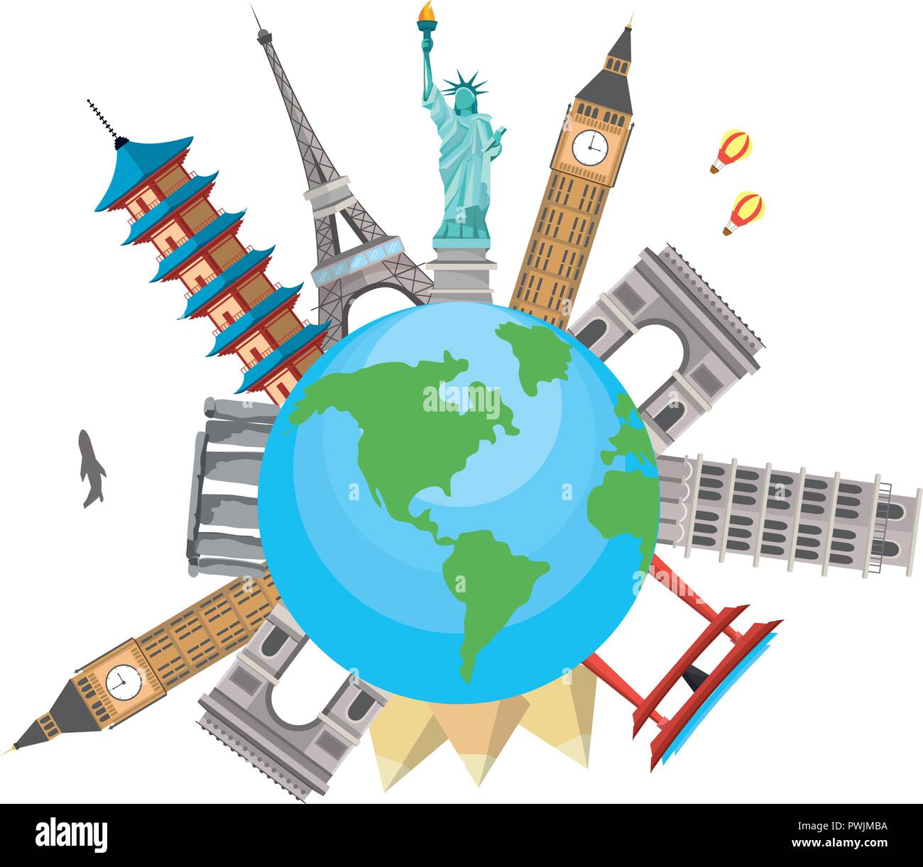 world travel and tourism Stock Vector Image & Art - Alamy