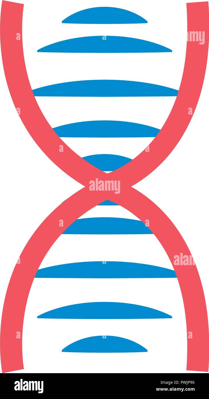 dna molecule structure science genetic vector illustration Stock Vector ...