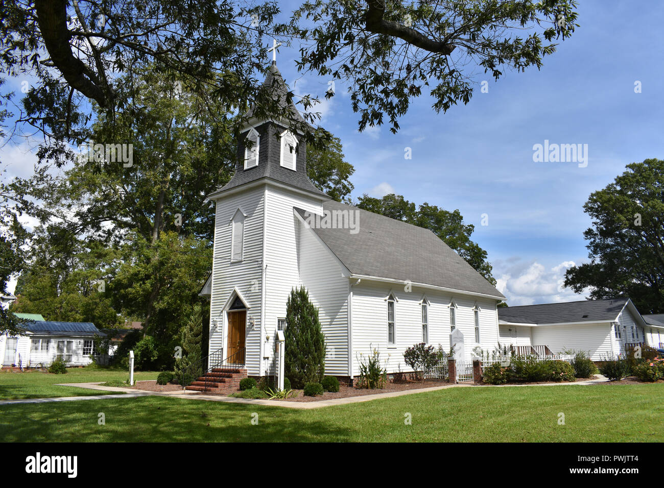 Bath United Methodist Church built in 1891 and had a congregation since
